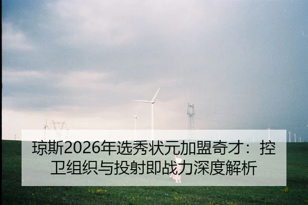 琼斯2026年选秀状元加盟奇才：控卫组织与投射即战力深度解析
